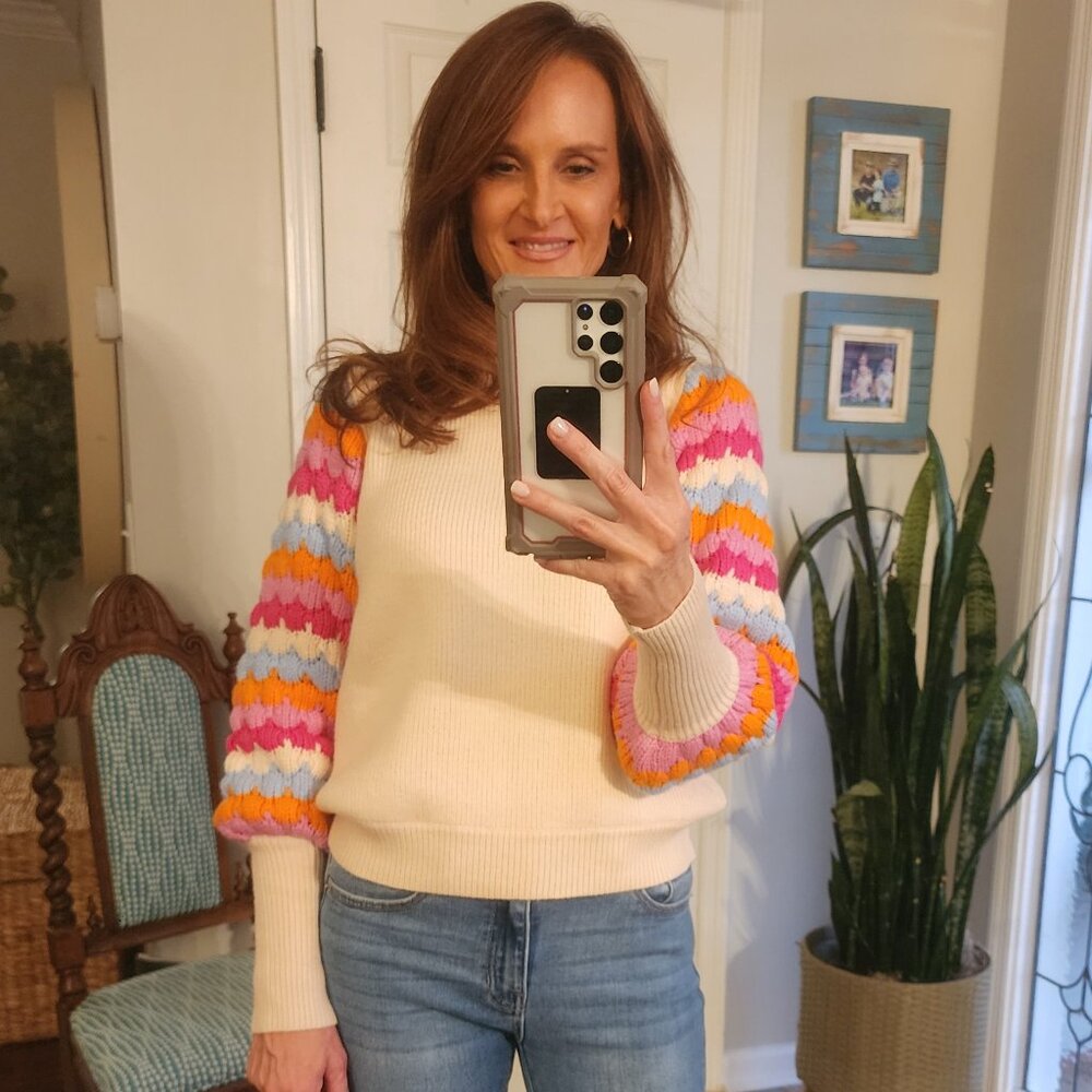 THML - Pattern sleeve sweater